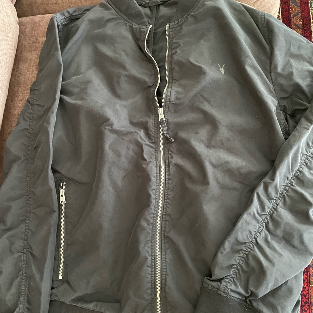 All Saints cotton bomber jacket — almost new!  Really nice, perfect condition